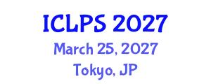 International Conference on Law and Political Science (ICLPS) March 25, 2027 - Tokyo, Japan