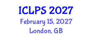 International Conference on Law and Political Science (ICLPS) February 15, 2027 - London, United Kingdom