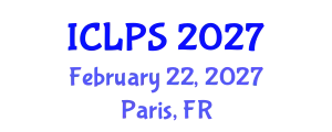 International Conference on Law and Political Science (ICLPS) February 22, 2027 - Paris, France