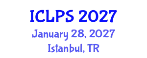 International Conference on Law and Political Science (ICLPS) January 28, 2027 - Istanbul, Turkey