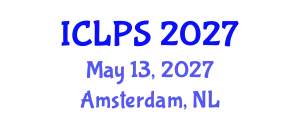 International Conference on Law and Political Science (ICLPS) May 13, 2027 - Amsterdam, Netherlands