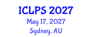 International Conference on Law and Political Science (ICLPS) May 17, 2027 - Sydney, Australia