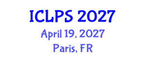 International Conference on Law and Political Science (ICLPS) April 19, 2027 - Paris, France