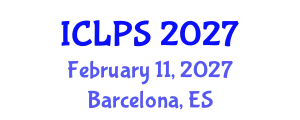 International Conference on Law and Political Science (ICLPS) February 11, 2027 - Barcelona, Spain