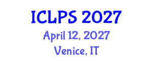 International Conference on Law and Political Science (ICLPS) April 12, 2027 - Venice, Italy