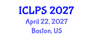 International Conference on Law and Political Science (ICLPS) April 22, 2027 - Boston, United States