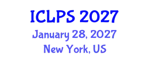 International Conference on Law and Political Science (ICLPS) January 28, 2027 - New York, United States
