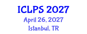 International Conference on Law and Political Science (ICLPS) April 26, 2027 - Istanbul, Turkey