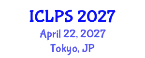 International Conference on Law and Political Science (ICLPS) April 22, 2027 - Tokyo, Japan