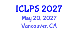 International Conference on Law and Political Science (ICLPS) May 20, 2027 - Vancouver, Canada