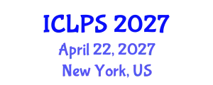 International Conference on Law and Political Science (ICLPS) April 22, 2027 - New York, United States