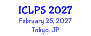 International Conference on Law and Political Science (ICLPS) February 25, 2027 - Tokyo, Japan