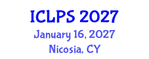 International Conference on Law and Political Science (ICLPS) January 16, 2027 - Nicosia, Cyprus