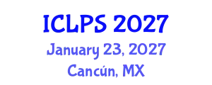 International Conference on Law and Political Science (ICLPS) January 23, 2027 - Cancún, Mexico