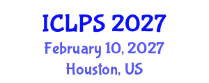 International Conference on Law and Political Science (ICLPS) February 10, 2027 - Houston, United States