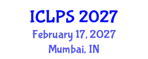 International Conference on Law and Political Science (ICLPS) February 17, 2027 - Mumbai, India