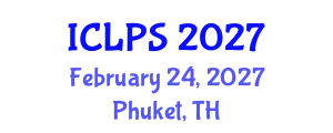 International Conference on Law and Political Science (ICLPS) February 24, 2027 - Phuket, Thailand