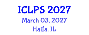 International Conference on Law and Political Science (ICLPS) March 03, 2027 - Haifa, Israel