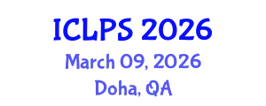 International Conference on Law and Political Science (ICLPS) March 09, 2026 - Doha, Qatar