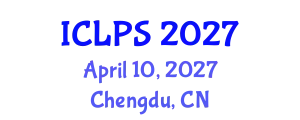 International Conference on Law and Political Science (ICLPS) April 10, 2027 - Chengdu, China