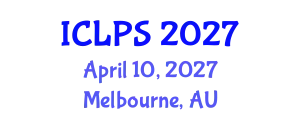 International Conference on Law and Political Science (ICLPS) April 10, 2027 - Melbourne, Australia