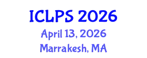 International Conference on Law and Political Science (ICLPS) April 13, 2026 - Marrakesh, Morocco