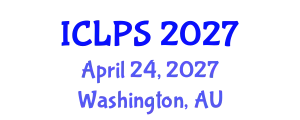 International Conference on Law and Political Science (ICLPS) April 24, 2027 - Washington, Australia