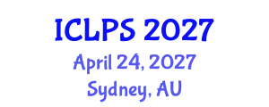 International Conference on Law and Political Science (ICLPS) April 24, 2027 - Sydney, Australia