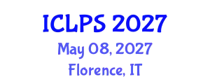 International Conference on Law and Political Science (ICLPS) May 08, 2027 - Florence, Italy
