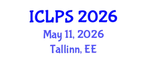 International Conference on Law and Political Science (ICLPS) May 11, 2026 - Tallinn, Estonia