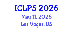 International Conference on Law and Political Science (ICLPS) May 11, 2026 - Las Vegas, United States