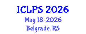 International Conference on Law and Political Science (ICLPS) May 18, 2026 - Belgrade, Serbia