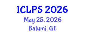 International Conference on Law and Political Science (ICLPS) May 25, 2026 - Batumi, Georgia