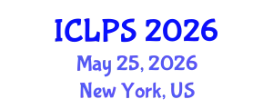 International Conference on Law and Political Science (ICLPS) May 25, 2026 - New York, United States