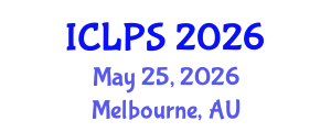 International Conference on Law and Political Science (ICLPS) May 25, 2026 - Melbourne, Australia