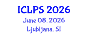 International Conference on Law and Political Science (ICLPS) June 08, 2026 - Ljubljana, Slovenia