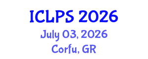 International Conference on Law and Political Science (ICLPS) July 03, 2026 - Corfu, Greece