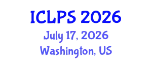 International Conference on Law and Political Science (ICLPS) July 17, 2026 - Washington, United States