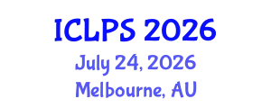 International Conference on Law and Political Science (ICLPS) July 24, 2026 - Melbourne, Australia