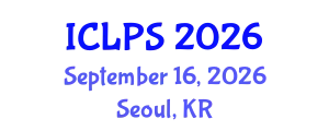 International Conference on Law and Political Science (ICLPS) September 16, 2026 - Seoul, Republic of Korea
