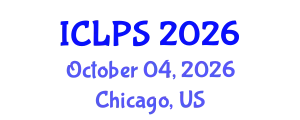 International Conference on Law and Political Science (ICLPS) October 04, 2026 - Chicago, United States