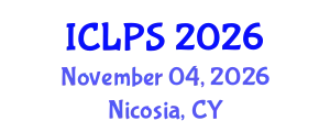 International Conference on Law and Political Science (ICLPS) November 04, 2026 - Nicosia, Cyprus
