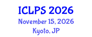 International Conference on Law and Political Science (ICLPS) November 15, 2026 - Kyoto, Japan