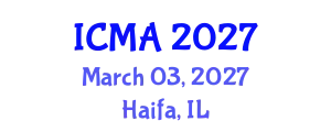 International Conference on Media and Art (ICMA) March 03, 2027 - Haifa, Israel