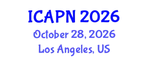 International Conference on Ageing, Psychology and Neuroscience (ICAPN) October 28, 2026 - Los Angeles, United States
