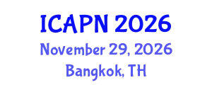 International Conference on Ageing, Psychology and Neuroscience (ICAPN) November 29, 2026 - Bangkok, Thailand