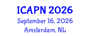 International Conference on Ageing, Psychology and Neuroscience (ICAPN) September 16, 2026 - Amsterdam, Netherlands