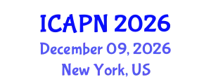 International Conference on Ageing, Psychology and Neuroscience (ICAPN) December 09, 2026 - New York, United States