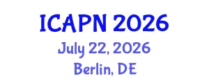 International Conference on Ageing, Psychology and Neuroscience (ICAPN) July 22, 2026 - Berlin, Germany