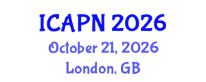 International Conference on Ageing, Psychology and Neuroscience (ICAPN) October 21, 2026 - London, United Kingdom